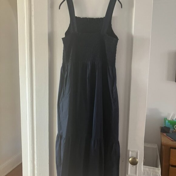 Everlane The Smock Dress Blue Base - Size M - Picture 6 of 9